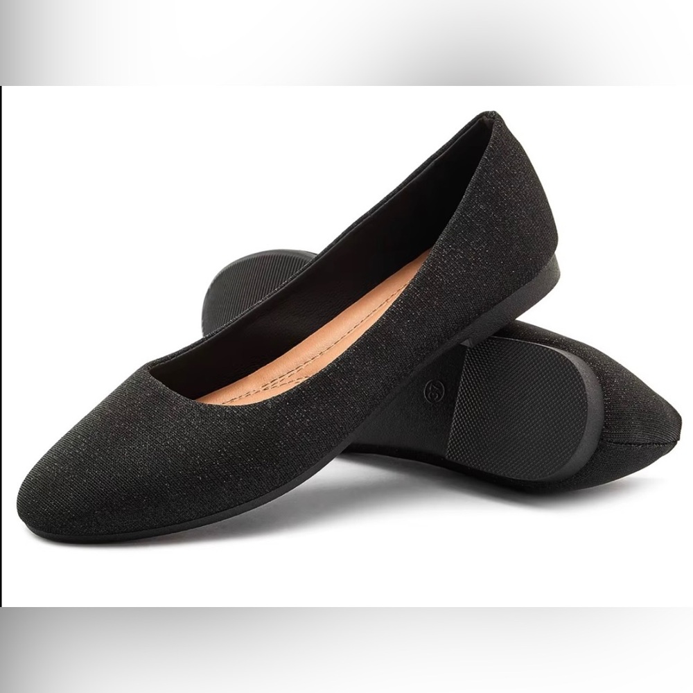 Elegant Black Women's Flats